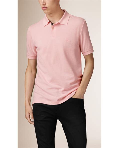 polo burberry colletto|Men's Burberry Polo Shirts .